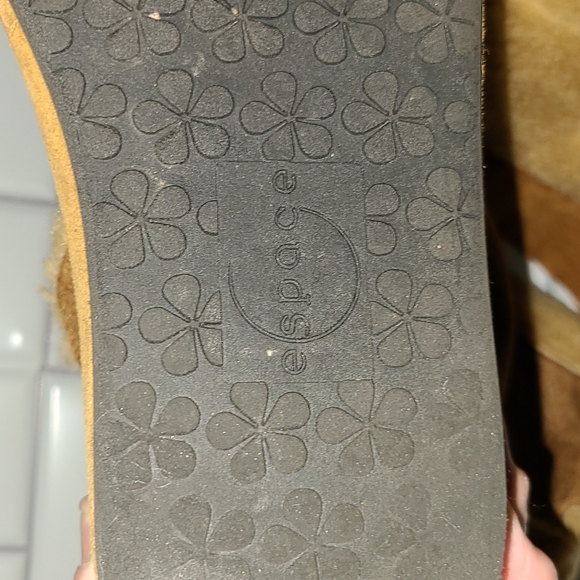 Tall brown suede Espace boots size 7.5 - Picture 8 of 9